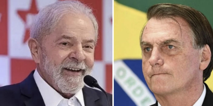 Ipec: Lula tem 55% dos votos válidos no 2° turno, contra 45% de Bolsonaro